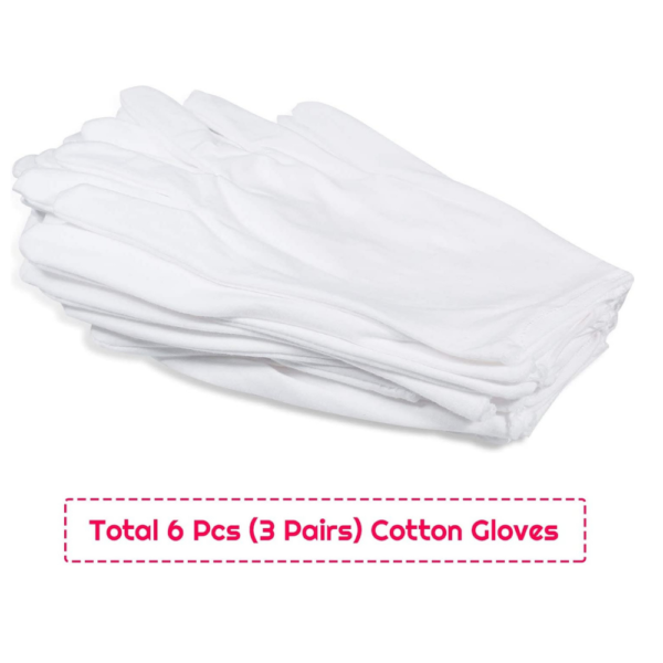 100% cotton gloves